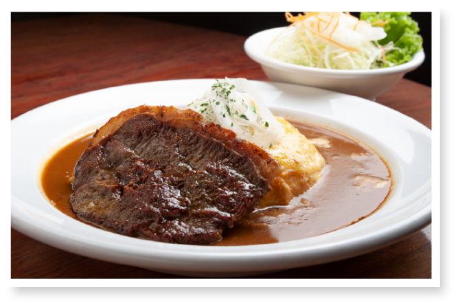 ステーキカレー