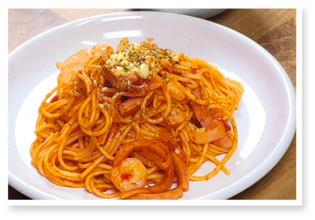ナポリタンスパゲティ